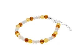 Amber Glow Bracelet Sterling Sølv Armbånd fra Pernille Corydon med Sten
