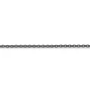 Anker Rhodineret Sølv Halskæde fra Scrouples 41032,50S 0,30 mm
