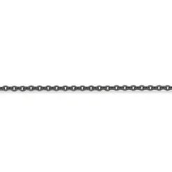 Anker Rhodineret Sølv Halskæde fra Scrouples 41032,50S 0,30 mm