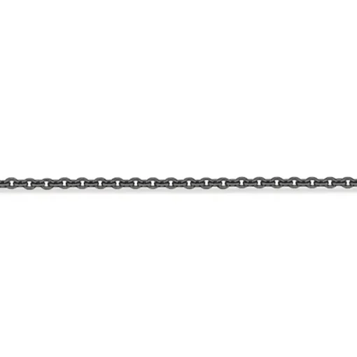 Anker Rhodineret Sølv Halskæde fra Scrouples 41032,50S 0,30 mm