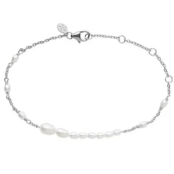 Aura Flow Sterling Sølv Armbånd fra byBiehl 2-3901WP-R