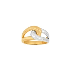 Bicolor 14 Karat Guld Ring fra Nordahl Andersen