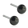 Blomdahl Ball Black Titanium Øreringe 15-1517-00