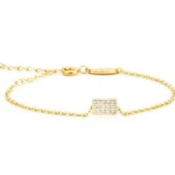 Blomdahl Brilliance Oblong Rustfri Stål Armbånd