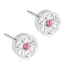 Blomdahl Brilliance Plenary Titanium Ørestikker med Swarovski Krystaller