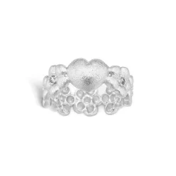 Blossom Ring i Sølv Str. 54 21623005-54