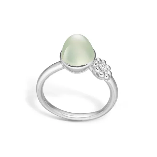 Blossom Sølv Ring med Prehnite 21632014-17