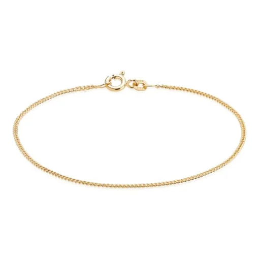 BNH Panser Facet 14 Karat Guld Armbånd P14045CH 0,45 mm
