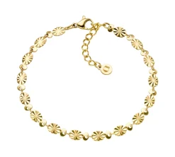 Bogota Guld-belagt Stål Armbånd fra Arhms 9102835