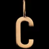 Bogstav C 8 Karat Guld Vedhæng fra Scrouples 3233-C