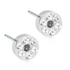 Brilliance Plenary Titanium Ørestikker fra Blomdahl med Swarovski Krystaller