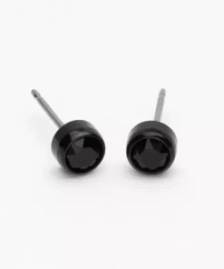 Bt Bezel Black Titanium Øreringe fra Blomdahl 15-1524-72