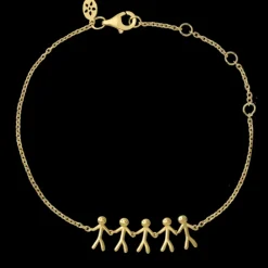 byBiehl Family 5 Forgyldt Sølv Armbånd 2-2005-GP