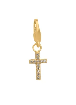 byBiehl Kors Forgyldt Metalblanding Charm