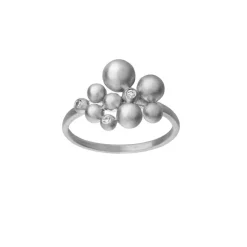 byBiehl Pebbles Ring i Sterling Sølv 5-3801A-R