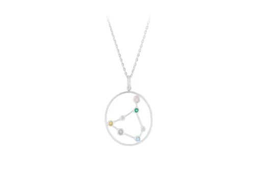 Capricorn Necklace Sterling Sølv Halskæde fra Pernille Corydon med Sten