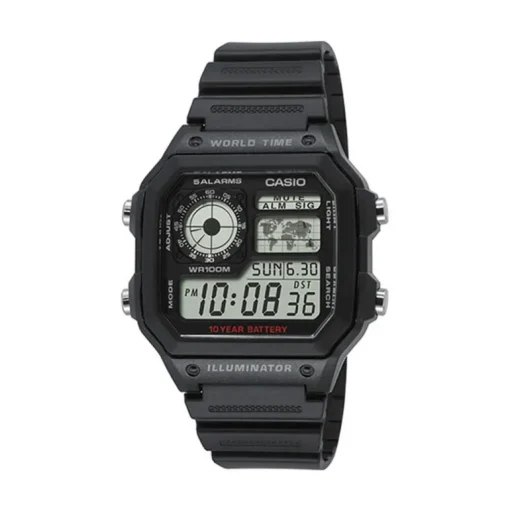 Casio Classic Digital Ur til Herre AE-1200WH-1AVEF
