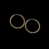 Creol 8 Karat Guld Øreringe fra Scrouples 190683