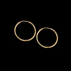 Creol 8 Karat Guld Øreringe fra Scrouples 190683