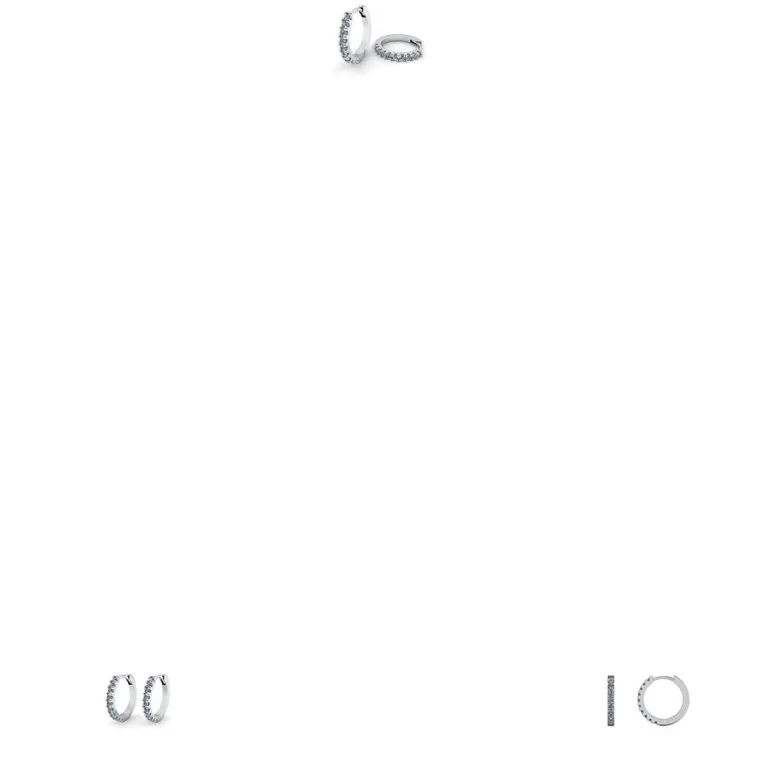 Creol Sterling Sølv Øreringe fra Smykkekæden