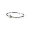 Diamond Rhodineret Sølv Ring fra Pernille Corydon