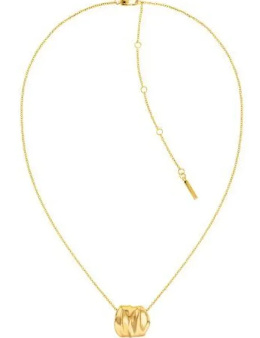 Elemental Guld Double Halskæde fra Calvin Klein 35000639