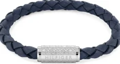 Exploded Braid Læder Herrearmbånd fra Tommy Hilfiger