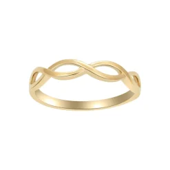 Flettet 8 Karat Guld Ring fra Nordahl Andersen 14216203