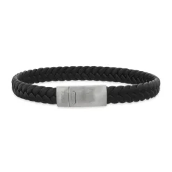 Force Læder Armbånd fra Scrouples med Stål Lås