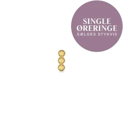 Forgyldt Sølv Ørering fra Scrouples 160332-1