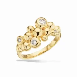 Forgyldt Sølv Ring fra Scrouples 729342