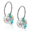 Heart Rainbow Titanium Øreringe fra Blomdahl 15-1255-02