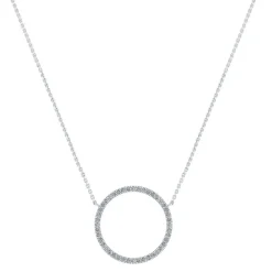 Henrik Ørsnes Design 14 Karat Hvidguld Vedhæng med Diamanter 0,30 Carat W/SI