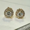 Henrik Ørsnes Design Ørestikker i 14 Karat Guld med Brillanter 0,36 Carat W/SI