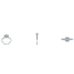 Henrik Ørsnes Design Ring i 14 Karat Hvidguld med Brillanter 1,28 Carat W/SI