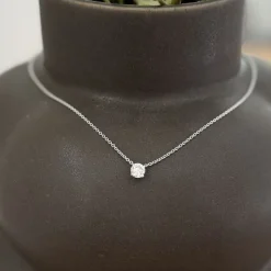 Henrik Ørsnes Design Vedhæng i 14 Karat Hvidguld med Brillant 1,00 Carat W/SI2