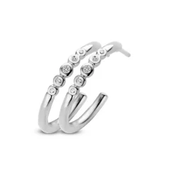 Hestehoved Sterling Sølv Øreringe fra Spirit Icons