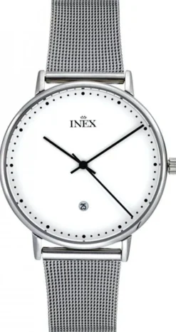 Inex Mens White And Silver Ur A69468-1S0P