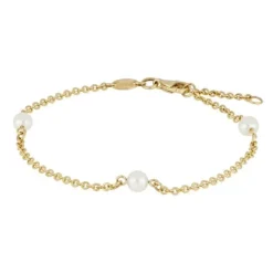 8 Karat Guld Armbånd fra Nordahl Andersen med Perle