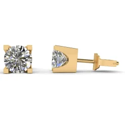 14 Karat Guld Øreringe fra Henrik Ørsnes Design med Brillanter 1,40 Carat TW/SI