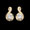 8 Karat Guld Øreringe fra Scrouples 116783
