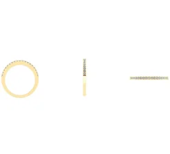 14 Karat Guld Ring fra Henrik Ørsnes Design med Diamanter 0,20 Carat W/SI