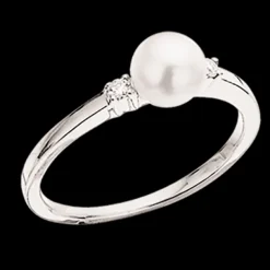 14 Karat Guld Ring fra Scrouples med Brillant 0,05 Carat W/SI