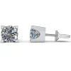 14 Karat Hvidguld Øreringe fra Henrik Ørsnes Design med Brillanter 1,00 Carat TW/SI