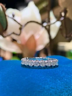 14 Karat Hvidguld Ring fra Smykkekæden med Brillanter 0,66 Carat W/SI