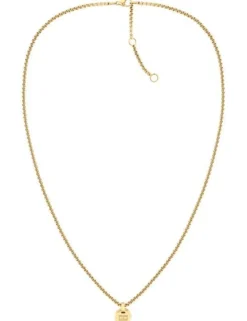 Layered Pendants Guld Double Halskæde fra Tommy Hilfiger