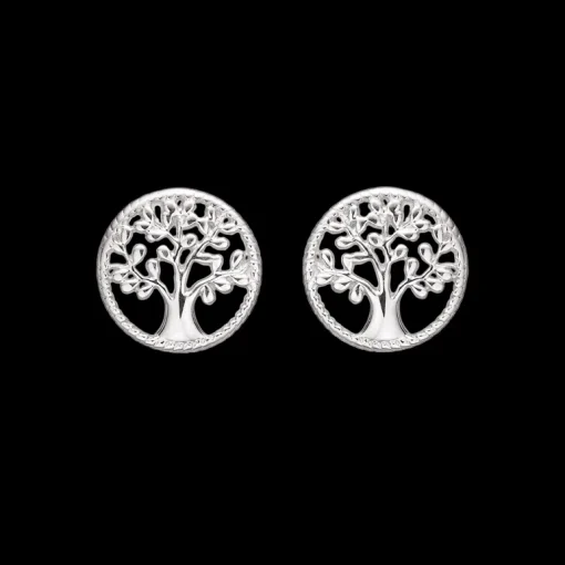 Livets Træ Sterling Sølv Ørestikker fra Støvring Design