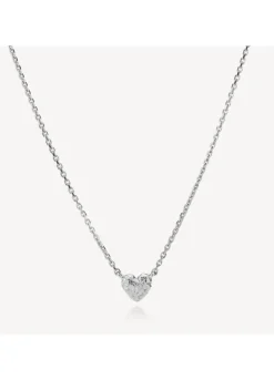 Love Heart Sterling Sølv Halskæde fra Izabel Camille