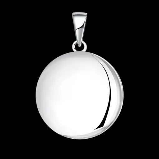 Medaljon Sterling Sølv Vedhæng fra Støvring Design