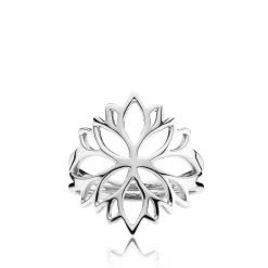 Mie Moltke Lotusblomst Sterling Sølv Ring A4172SWS